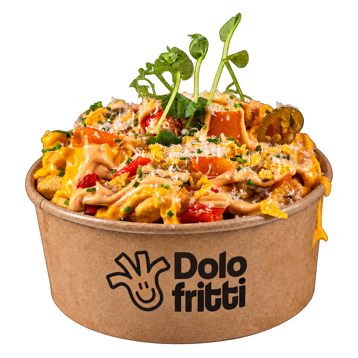 Chilli Cheese Fries in der DOLOFRITTI-Schale
