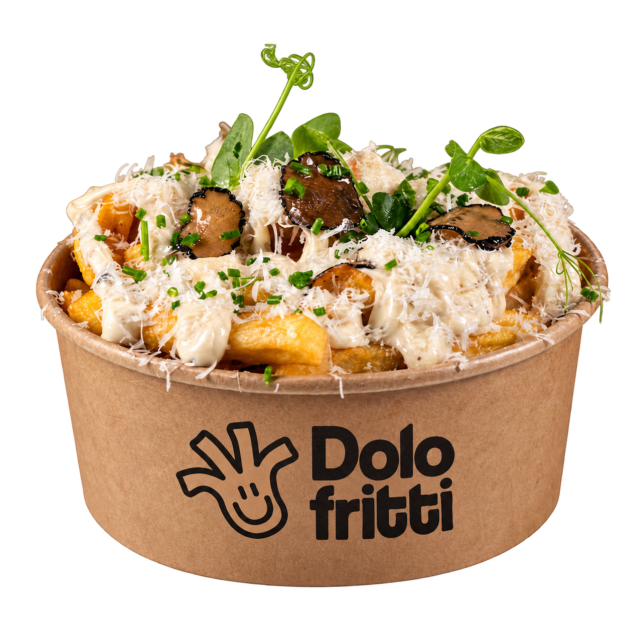 Trüffel Fries in der DOLOFRITTI-Schale